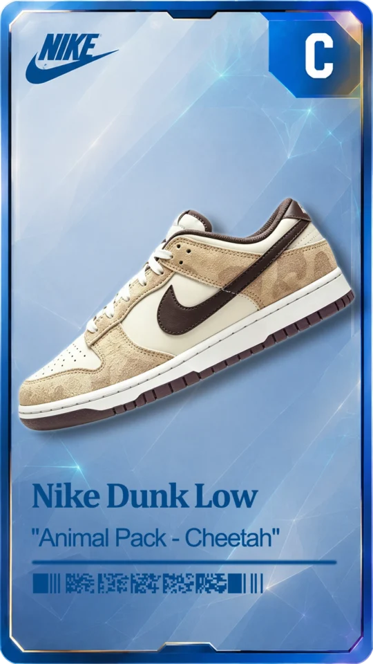 Dunk Low -“Animal Pack – Cheetah”