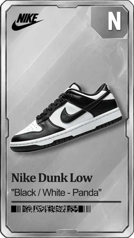 Dunk Low -“Black / White – Panda”