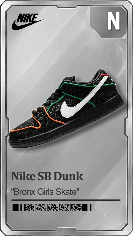 SB Dunk Low -“Bronx Girls Skate”