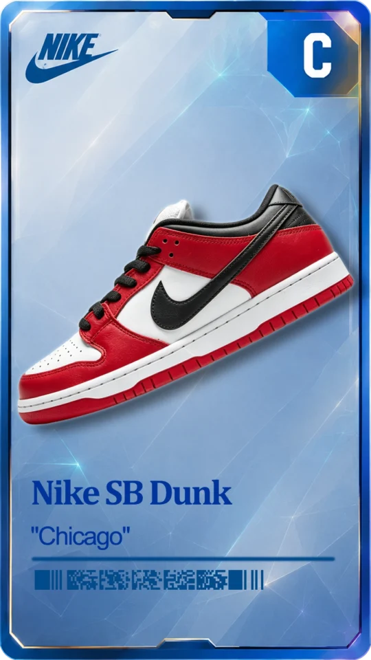 SB Dunk Low -“Chicago”