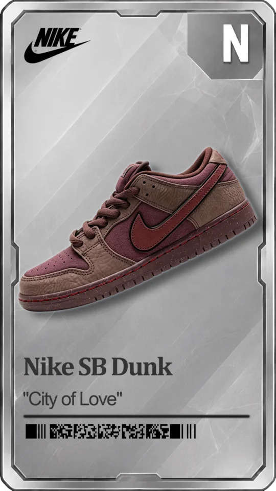 SB Dunk Low -“City of Love”