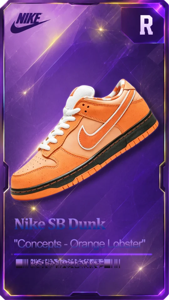 SB Dunk Low -“Concepts – Orange Lobster”