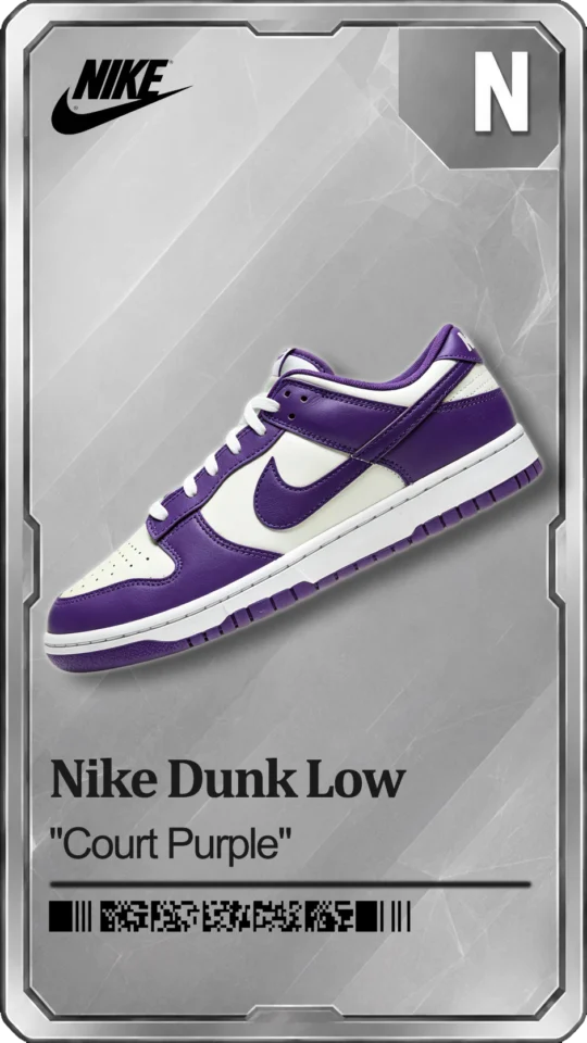 Dunk Low – “Court Purple”