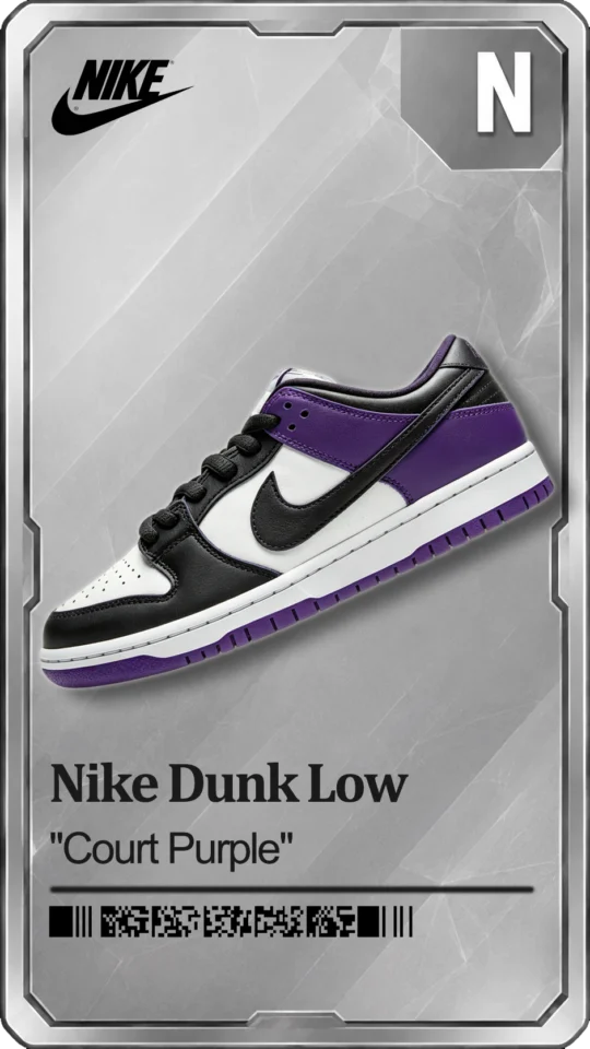 Dunk Low -“Court Purple”