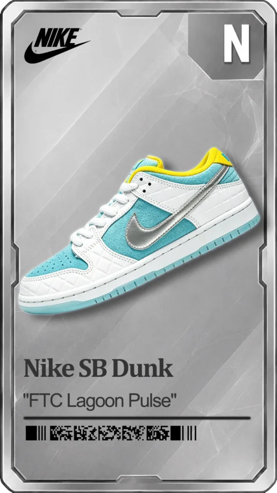 SB Dunk Low-“FTC Lagoon Pulse”
