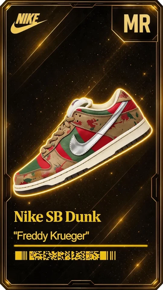 SB Dunk Low – “Freddy Krueger”