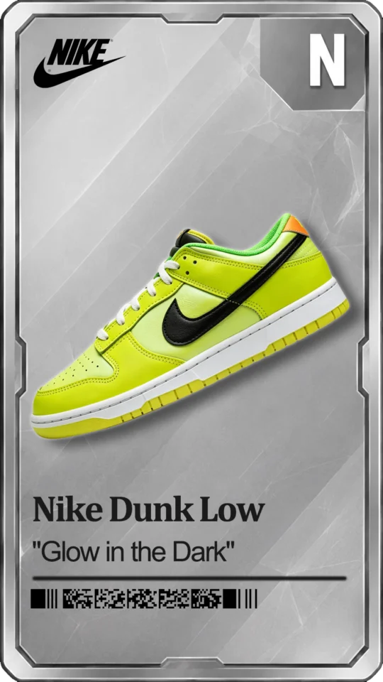 Dunk Low -“Glow in the Dark”