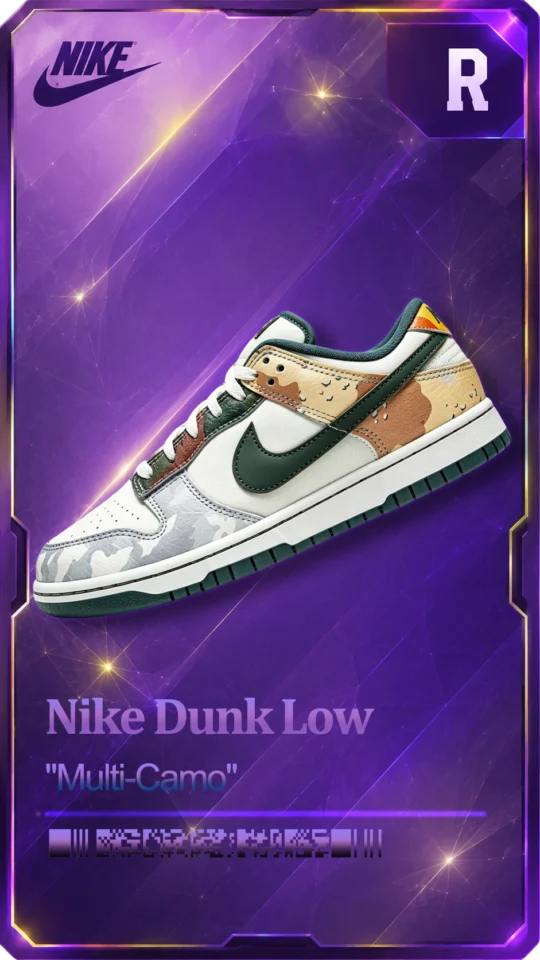 Dunk Low -“Multi-Camo”