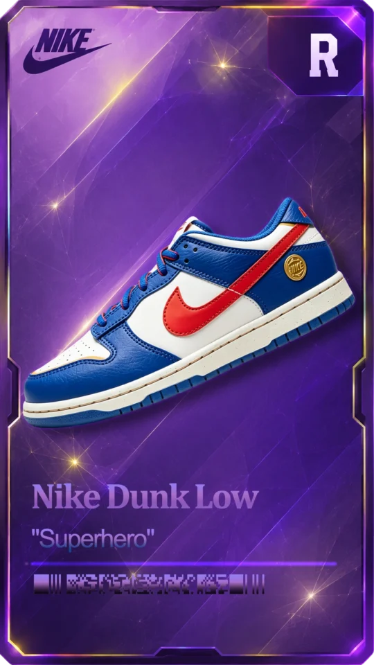 Dunk Low -“Superhero”
