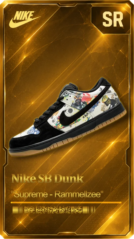 SB Dunk Low -“Supreme – Rammellzee”